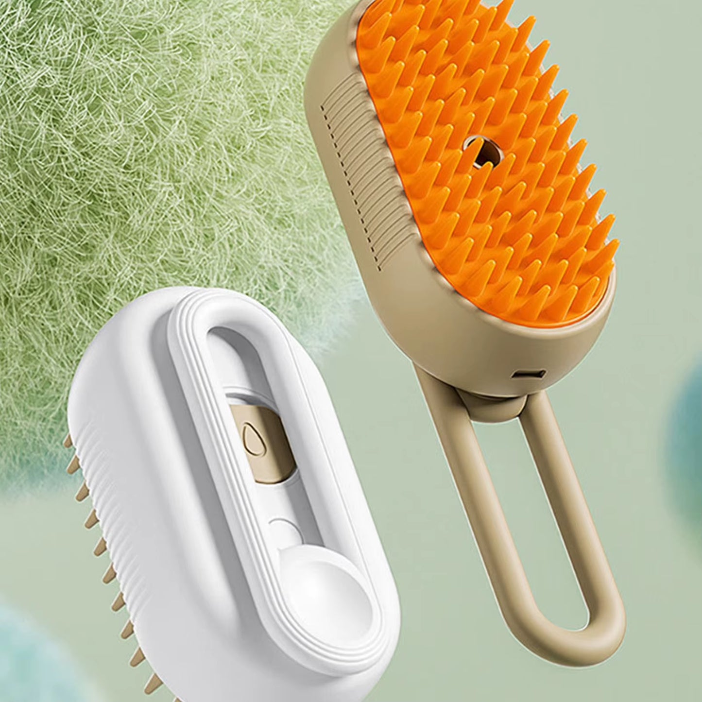 Multifunctional 3-in-1 Pet Steam Brush for Cats and Dogs - Grooming and Hair Removal Tool