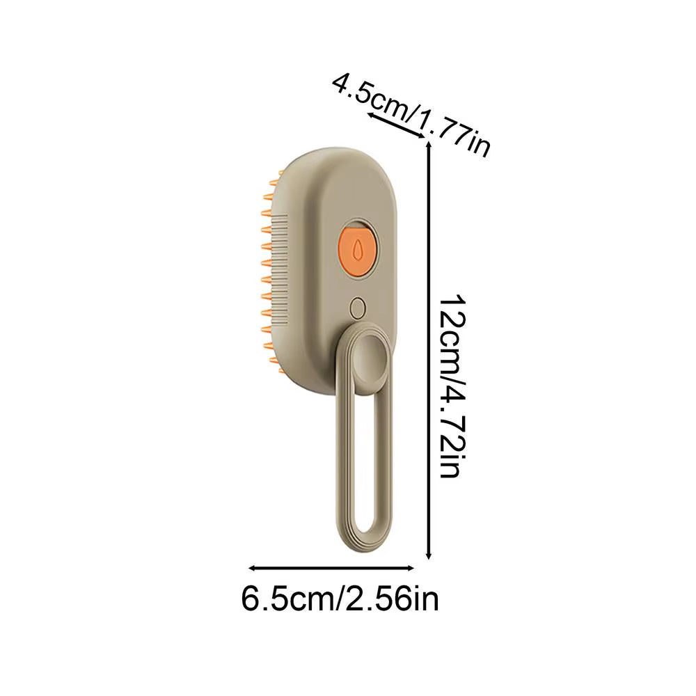 Multifunctional 3-in-1 Pet Steam Brush for Cats and Dogs - Grooming and Hair Removal Tool