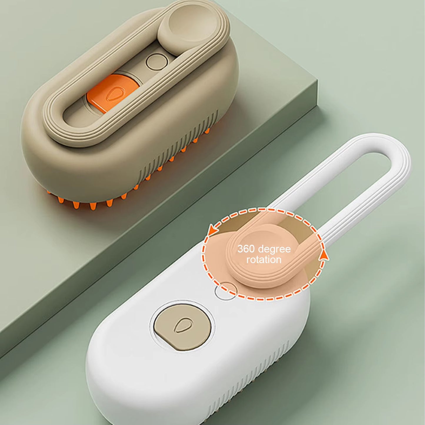 Multifunctional 3-in-1 Pet Steam Brush for Cats and Dogs - Grooming and Hair Removal Tool