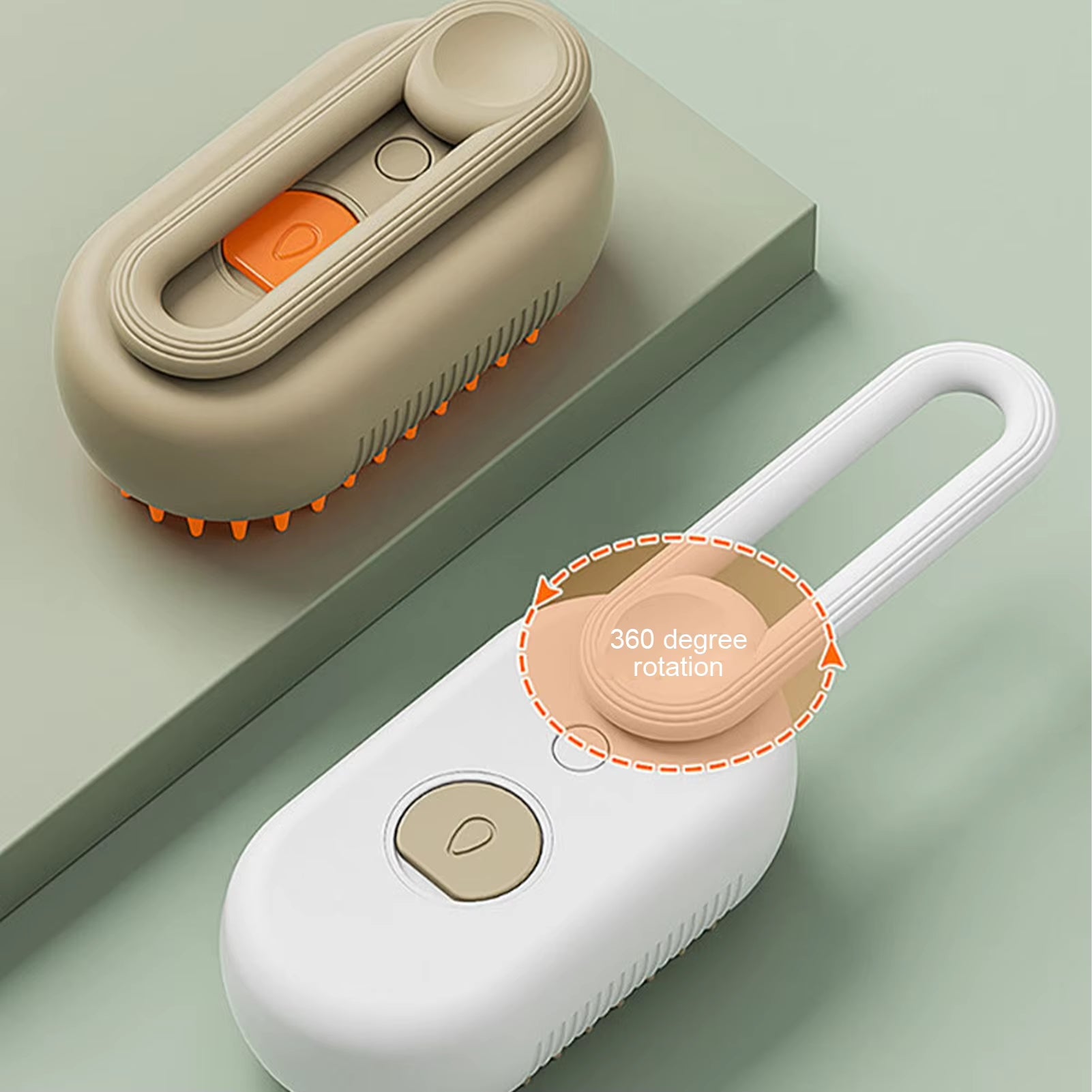 Multifunctional 3-in-1 Pet Steam Brush for Cats and Dogs - Grooming and Hair Removal Tool